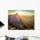 Sun Rises over Half Wall Decal