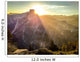 Sun Rises over Half Wall Decal