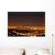 Los Angeles by night Wall Mural