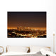 Los Angeles by night Wall Mural