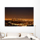 Los Angeles by night Wall Mural