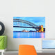 View of Sydney Harbor at twilight Wall Mural