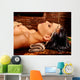 Woman Having Ayurvedic Spa Wall Decal