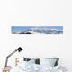 Long Alps Mountain Range Wall Decal Panoramic Wall Decal