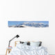 Long Alps Mountain Range Wall Decal Panoramic Wall Decal