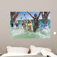 Playing Teens Wall Decal