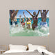 Playing Teens Wall Decal