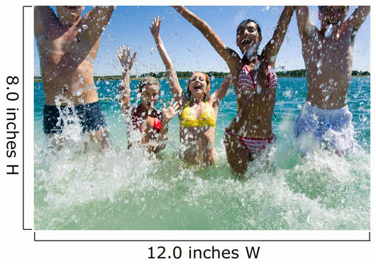 Playing Teens Wall Decal