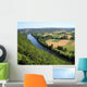 Dordogne Luftaufnahme Wall Decal