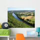 Dordogne Luftaufnahme Wall Decal
