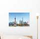 Shanghai Skyline Cityscape China Wall Decal