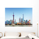 Shanghai Skyline Cityscape China Wall Decal