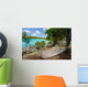 Beautiful Caribbean Tropical Beach Wall Decal