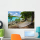 Beautiful Caribbean Tropical Beach Wall Decal