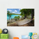 Beautiful Caribbean Tropical Beach Wall Decal