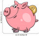 Piggy Bank with Coin Wall Decal