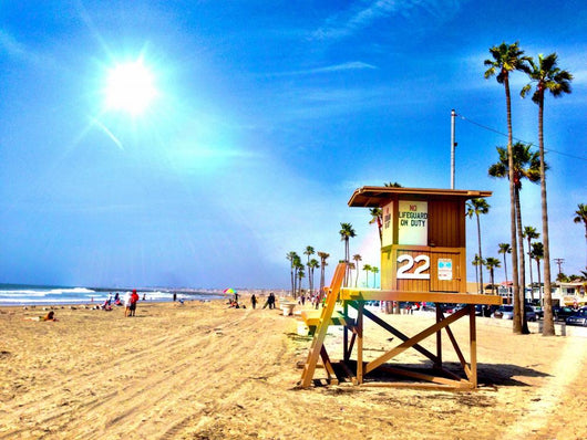 Sunny Newport Beach Ca Wall Decal