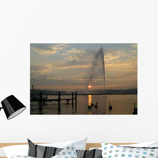 Sunset Geneva 1 Wall Decal