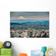 Portland and Mount Hood Wall Decal