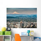 Portland and Mount Hood Wall Decal