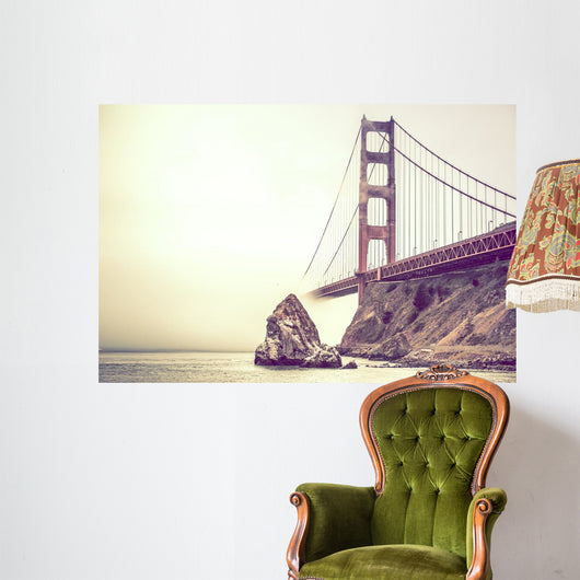 Golden Gate Fog Wall Decal