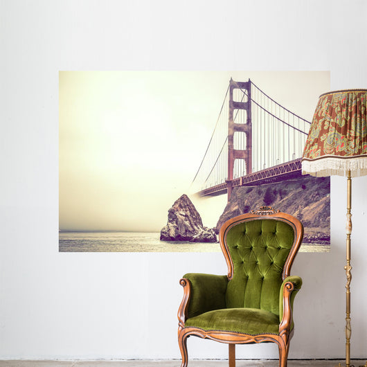 Golden Gate Fog Wall Decal