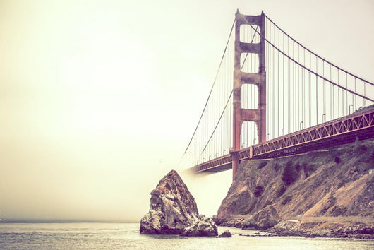Golden Gate Fog Wall Decal