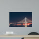 Oakland Bay Bridge Night Wall Decal
