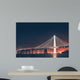 Oakland Bay Bridge Night Wall Decal