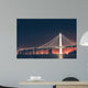 Oakland Bay Bridge Night Wall Decal