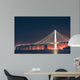 Oakland Bay Bridge Night Wall Decal