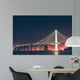 Oakland Bay Bridge Night Wall Decal