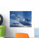 Clouds and Sunrays 12 Wall Decal