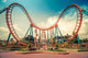 Roller Coaster Wall Decal