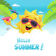 Hello Summer Wall Decal