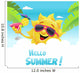 Hello Summer Wall Decal