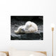 Polar Bear Having Fun Wall Decal