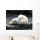 Polar Bear Having Fun Wall Decal