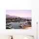 Sunset over Kyrenia Harbour Wall Decal