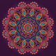 Ornamental Mandala Wall Decal