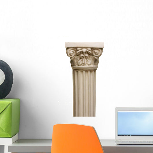 Ancient Column Pillar Replica Wall Decal