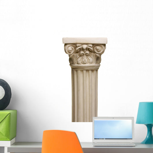 Ancient Column Pillar Replica Wall Decal