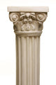 Ancient Column Pillar Replica Wall Decal