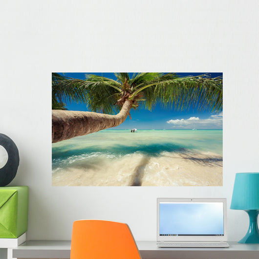Beautiful Palm Tree over Wall Decal