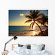 Sunny Tropical Palm Trees Wall Decal