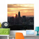 Charlotte Nc Skyline Wall Decal
