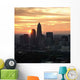 Charlotte Nc Skyline Wall Decal