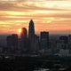 Charlotte Nc Skyline Wall Decal