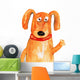 Dog Watercolor Wall Decal