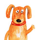 Dog Watercolor Wall Decal